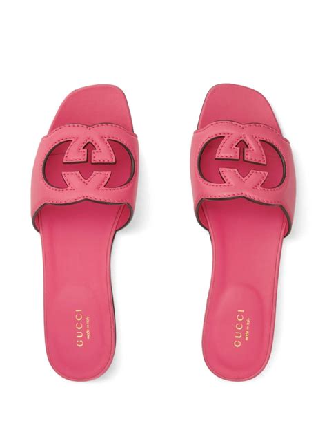 gucci interlocking g slides review|gucci interlocking belt women's.